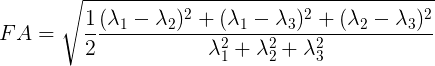 FA equation